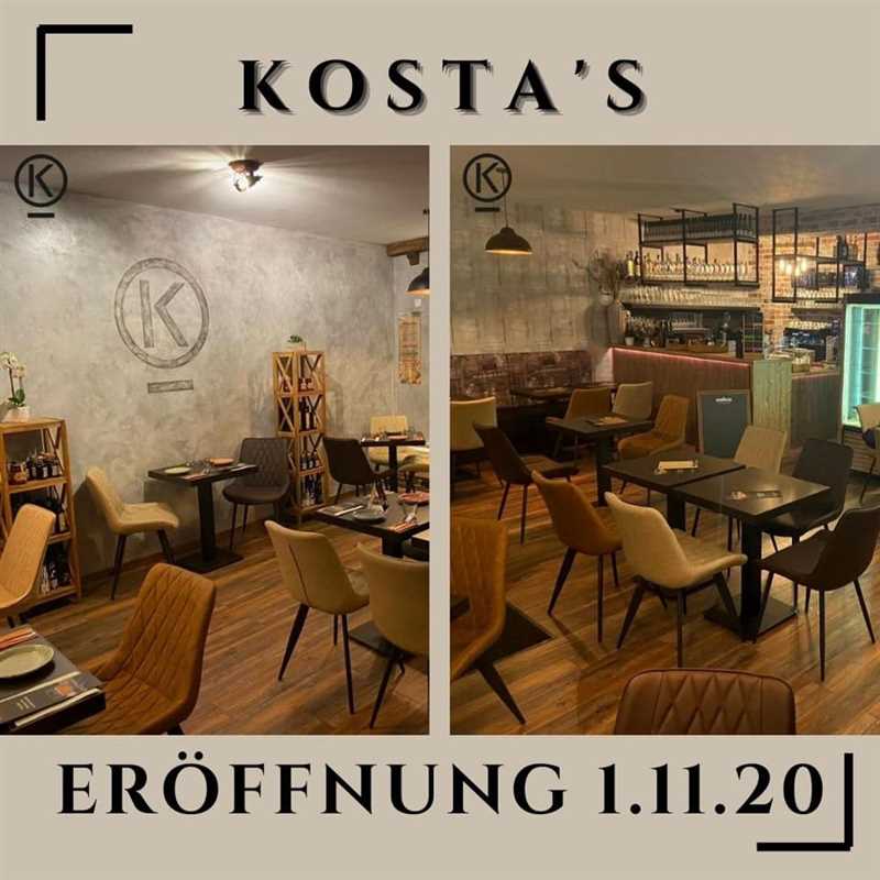Kosta‘s Eröffnung